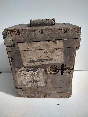 Vintage Globe Firearm Inc Wooden Ammo Box • $49