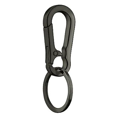 Mini Stainless Steel Carabiner Key Chain Clip Hook Buckle Keychain Key Ring • $6.50