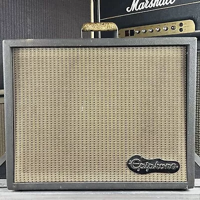 1965 Epiphone EA22RVT Mighty Mite Vintage Tube Guitar Combo Amplifier! EL34s!! • $999.99