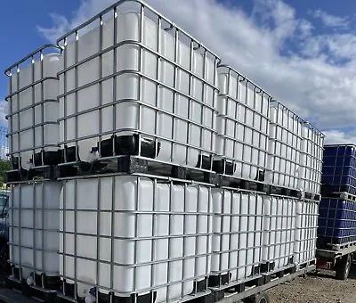 1000ltr IBC Water Tanks. FOOD GRADE! STEAM CLEANED.  Based In Sheffield S9 • £75