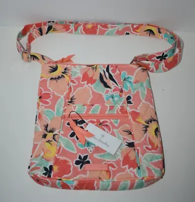 Vera Bradley Rain Forest Lily Coral Pattern Hipster • $49.95