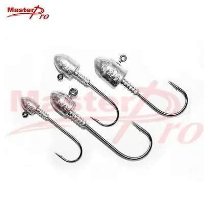 20 Pcs Jig Heads High Chemically Sharpened Hooks Special Offer Fishing Tackle • $12.90