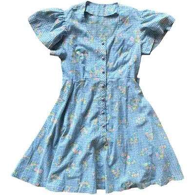 Vintage 70s Babydoll Mini Dress  • $45