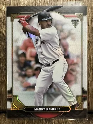 Manny Ramirez  2022 Topps Triple Threads Base Card #43 Boston Red Sox • $2.49