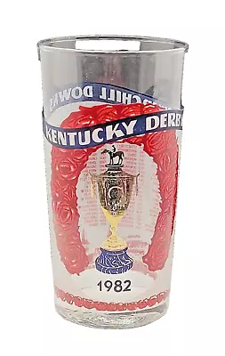 Kentucky Derby Churchill Downs Mint Julep Glass 80's 1982 Horse Racing Vintage • $18.90