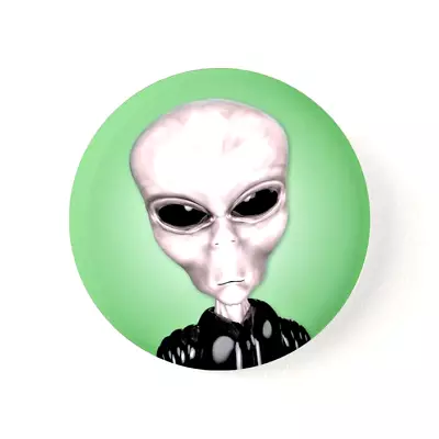 New Jewelry ALIEN FACE UFO Pendant Charm On 925 Sterling Silver 20  Necklace • $19.86