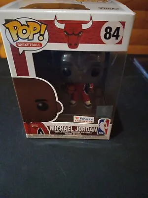 Funko Pop Chicago Bulls Michael Jordan Red Warmups 84 Fanatics Exclusive • $15