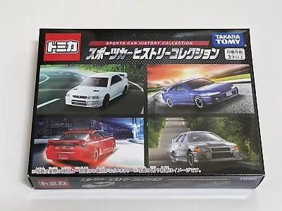Takara Tomy Tomica Sports Car History Collection Set 4pcs Diecast WRX RX7 S15 • $49