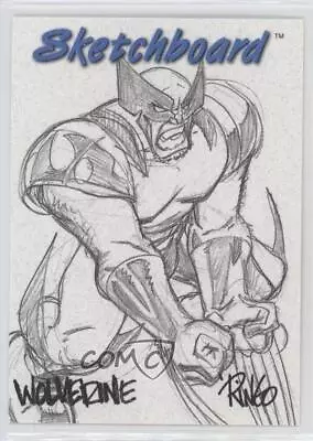 1998 SkyBox Marvel Creators Collection White Wolverine #2 Sketch W8t • $10.89
