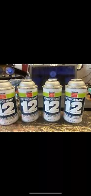 4 Cans New Old Stock Sercon R12 Refrigerant 12oz Cans • $195