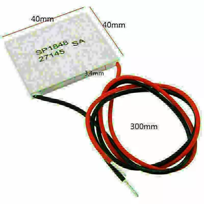 40*40mm Thermoelectric Power Generator Peltier Teg Module High Temperature150℃ • $8.55