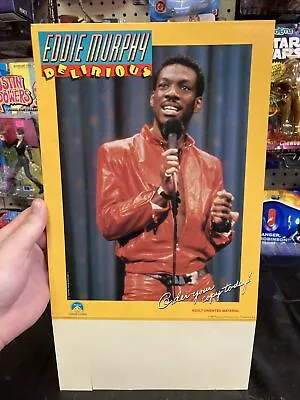 Eddie Murphy Delirious Video Store Counter Display Standee 1983 8 5/8x11 3/8 • $120.71