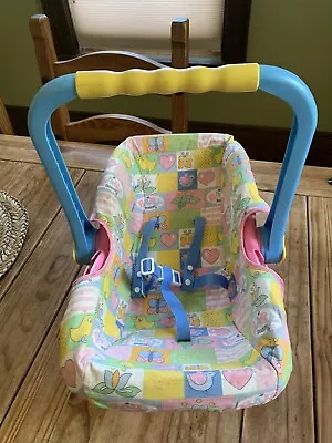 $38.95 • Buy RARE Zapf Creation Baby Born Doll Pretend Play Car Seat Carrier TOY