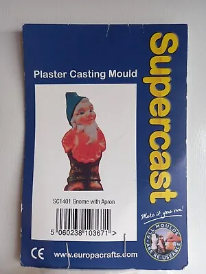 Gnome With Apron By Supercast Rubber Mould - BNIB  • £7.99