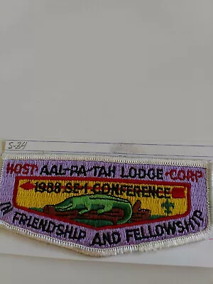 OA Flap AAL PA TAH Lodge 237 S-34 1988 S-1 Confeence Host • $4