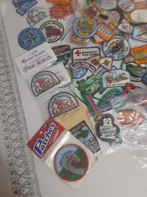 Vintage Girl Scout Patches Lot • $15.99