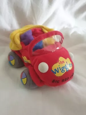 The Wiggles Plush Big Red  Car 16cm 2010  • $15.99