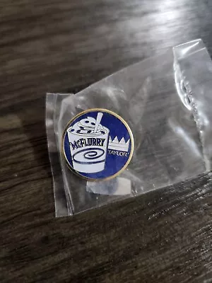 McDonald's Vintage Lapel Pin McFlurry Taylor NIP • $25.27