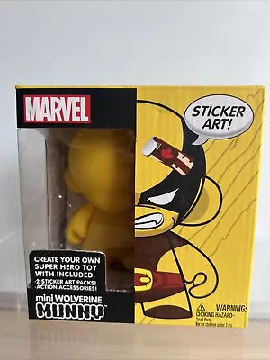 Marvel Mini Wolverine Munny Sticker Art Create Your Own Super Hero Toy • £4.99