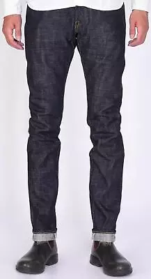 Momotaro 16oz Selvedge Denim Jeans Embroidered Indigo High Tapered 0405-82IE 33 • $229.46