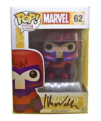 Ian McKellen SIGNED 'MAGNETO' FUNKO POP 62 Genuine Signature X-men • £350