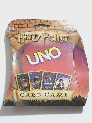 Harry Potter UNO  Card Game Mattel Brand NEW Never Opened 2000 • $94.90