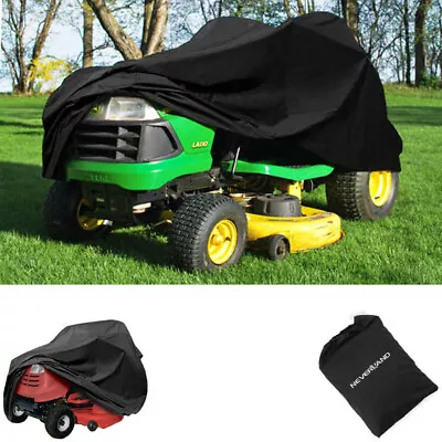 Waterproof Lawn Mower Tractor Cover Ride Yard Garden  Protection 200x95x106 Cm • £13.99