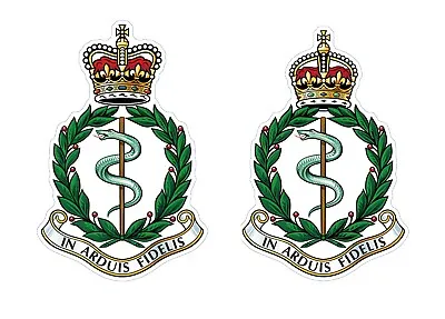 Royal Army Medical Corps Waterproof Vinyl Stickers Decal RAMC Medics Army • £2.69