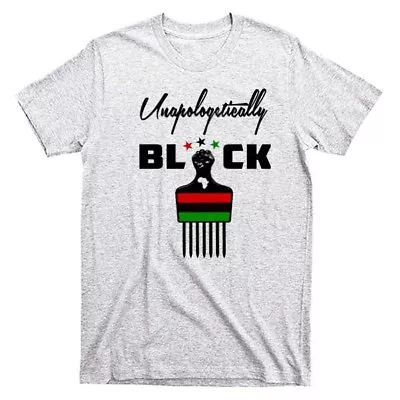Black History T-Shirt Malcolm X Angela Davis Melanin Stay Woke Tee • $19.99