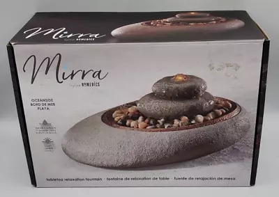 Mirra By Homedics Oceanside - Tabletop Relaxation Fountain - Open Box • $21.99