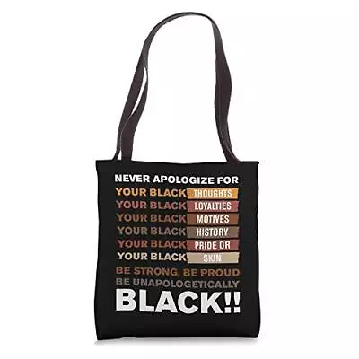 Unapologetically Equality Black Lives Matter Tote Bag • $26.94