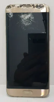 Samsung Galaxy S7 Edge G935F 32GB SOLD AS IS/Crack Back/Crack Screen/Donot Power • $48.99