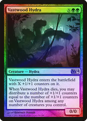 Vastwood Hydra FOIL Magic 2014 / M14 HEAVILY PLD Green Rare MAGIC CARD ABUGames • $4.59