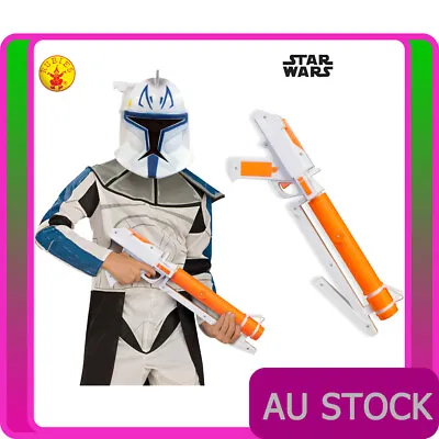 Licensed Clone Trooper Blaster Star Wars Laser Rifle Costume Accessory Gun • $44.64