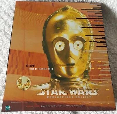 Nib Vtg 1999 Star Wars Masterpiece Edition C-3po Boxed Collector Figure & Book! • $49.99