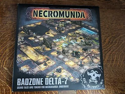 Games Workshop Necromunda Bad Zone Delta 7 Floor Tile Set • £28