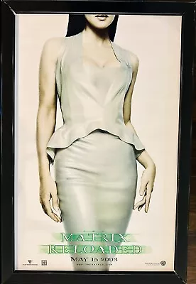 2003 Original Double-Sided Movie Poster 27x40 MATRIX RELOADED PERSEPHONE Monica • $30