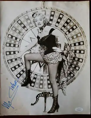 Marlene Dietrich Jsa Cert Hand Signed 11x14 Photo Autograph • $149
