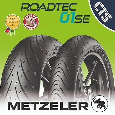 120/70ZR17 58w  180/55ZR17 73w Metzeler Roadtec 01 SE Motorbike Motorcycle TYRES • $369.57