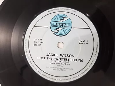 Jackie Wilson - I Get The Sweetest Feeling   7  Vinyl  Record  • £0.99