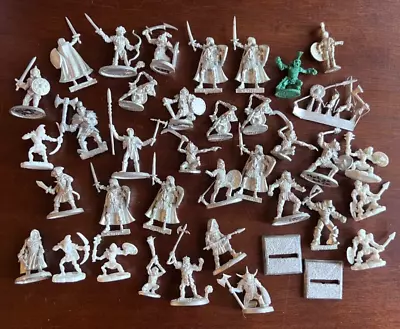 Lot Of 100+ Ral Partha & Others Pewter/Metal/Plastic Miniatures D&D RPG • $31