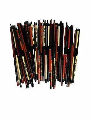 Vintage Chopsticks Lot Of  60 Brown Cream Black Red • $35