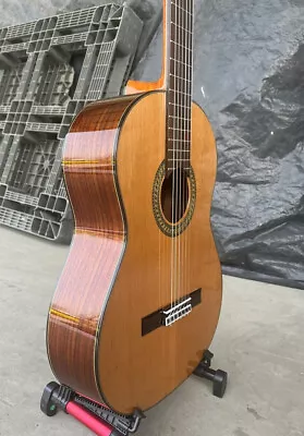 [Video] Handmade 39 Inch Solid Cedar Top Rosewood Body Vintage Classical Guitar • $399