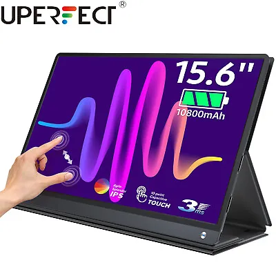 $275.99 • Buy Touch Screen Monitor UPERFECT 15.6  PC Gaming USB C Monitor 1080P Mini HDMI