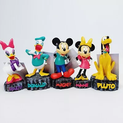 Disney Garden Ornament Statue Mickey Mouse Minnie Pluto Donald Daisy Polyresin • $89.99