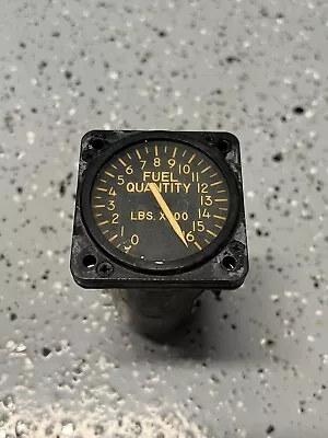 Vintage Minneapolis-Honeywell Aircraft Fuel Quantity Gauge Indicator JG7020A72 • $44.99