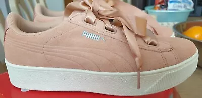$89 • Buy Puma Womens  Soft Foam Shoes. Vikky Platform 0ptimal Comfort Uk5/eur38/us 7.5 