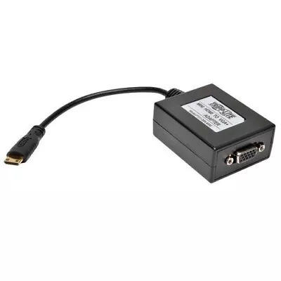 Tripp Lite 6IN Mini HDMI To VGA Converter Adapter Cable • $21.99