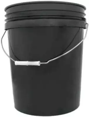 Hydrofarm HG5G Black 5 Gal Bucket 5 Gallon • $15.82