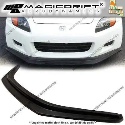 For 00 01 02 03 Honda AP1 S2000 MDA TRACK SPEC Urethane Front Bumper Chin Lip • $68.98